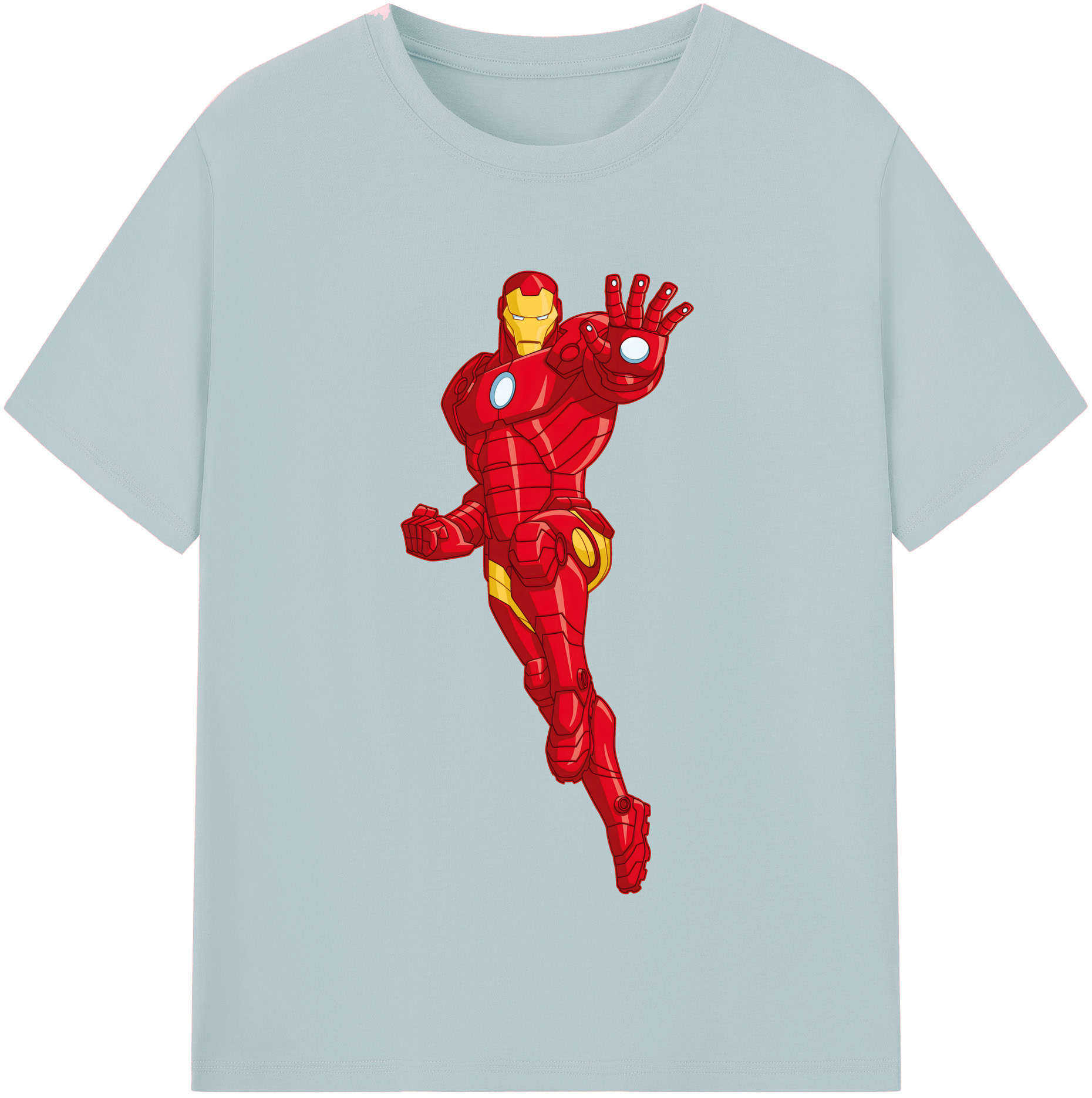 （画像用） アベンジャーズ The Avengers 綿100％半袖Tシャツ（フロントプリント）